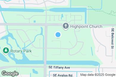 Map image of the property - 1433 SE North Balcourt Ct