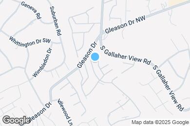 Map image of the property - 439 Canberra Dr