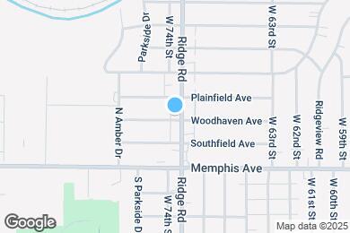 Map image of the property - 4200 Ridge Rd
