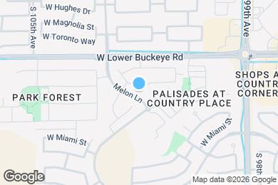 Map image of the property - 10205 W Cordes Rd