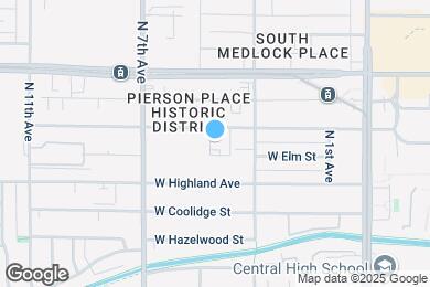 Map image of the property - Pierson Place Apartments