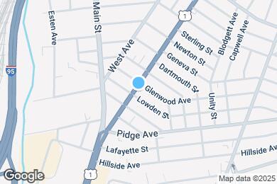 Map image of the property - 522 Pawtucket Ave