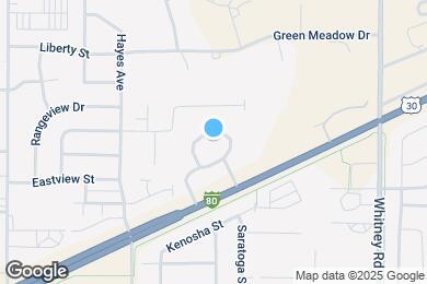 Map image of the property - Prairie View Apartments