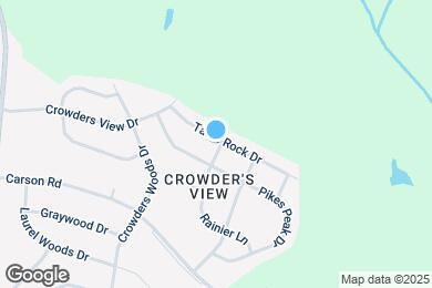 Map image of the property - 3401 Table Rock Dr