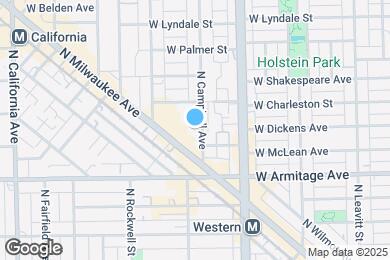 Map image of the property - 2052 N Campbell Ave