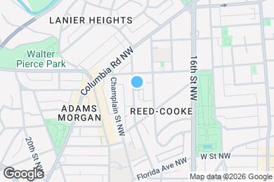 Map image of the property - 2425 Ontario Rd NW