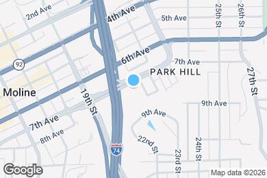 Map image of the property - Bridgeview Apartments