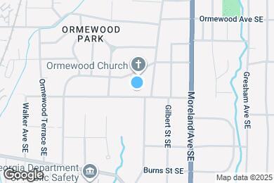Map image of the property - 1070 Eden Ave SE