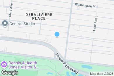 Map image of the property - 5330 Pershing Ave