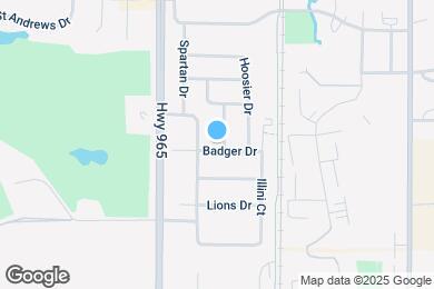 Map image of the property - 120 Golfview Ct