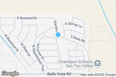 Map image of the property - 31587 N. Mesquite Way