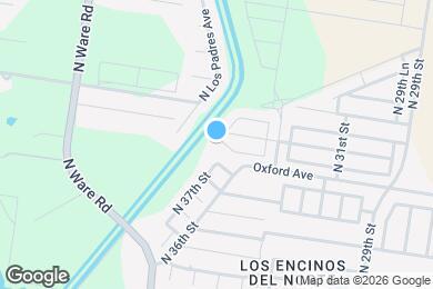 Map image of the property - 3425 Ozark Ave