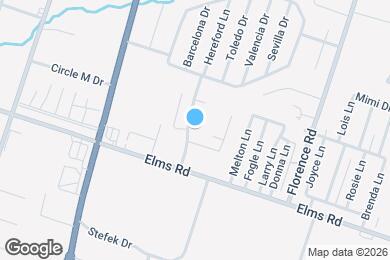 Map image of the property - 3802 Hereford Ln