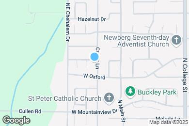 Map image of the property - 2727 N Crater Ln