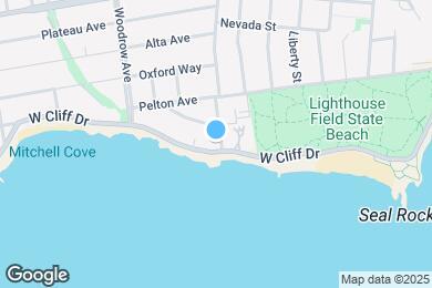 Map image of the property - 902 W Cliff Dr