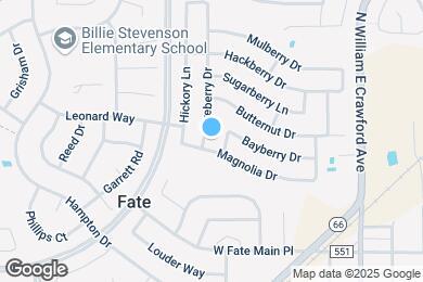 Map image of the property - 406 Fireberry Dr