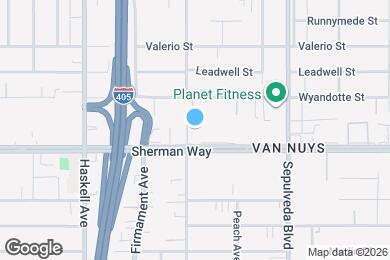 Map image of the property - 15455 Sherman Way
