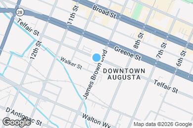 Map image of the property - Union Lofts of Augusta
