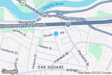 Map image of the property - 61 Falkland St