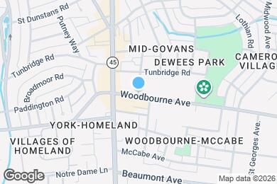 Map image of the property - 516 Woodbourne Ave