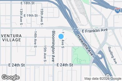 Map image of the property - 2108 16th Ave S