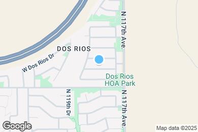Map image of the property - 11806 W Camino Vivaz