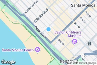 Map image of the property - Chelsea Santa Monica