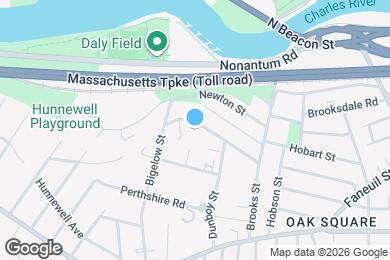 Map image of the property - 155 Bigelow St