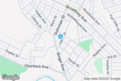 Map image of the property - 1218A Valley St