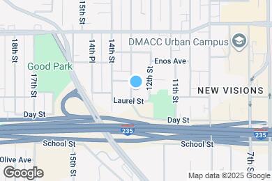 Map image of the property - 1115 13th St
