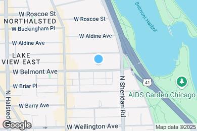 Map image of the property - 450 W Belmont Ave