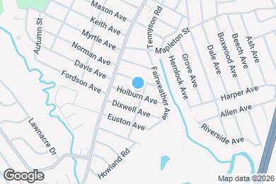 Map image of the property - 44 Holburn Ave