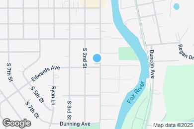 Map image of the property - 438 S 1st St