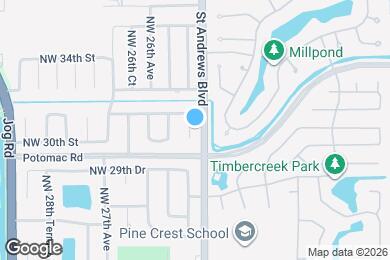 Map image of the property - 3068 NW 25th Way