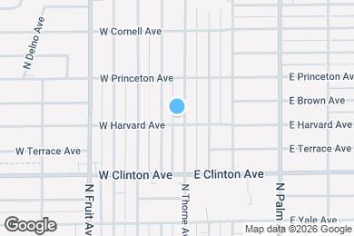 Map image of the property - 2601 N Thorne Ave