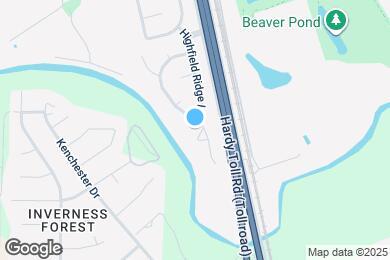 Map image of the property - 1406 High Park Cir