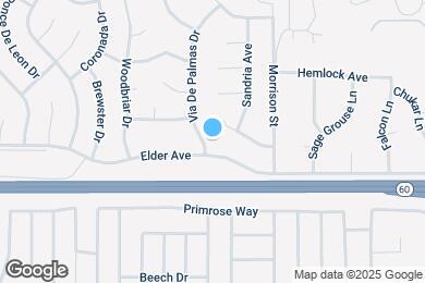 Map image of the property - 12388 Via De Palmas Dr