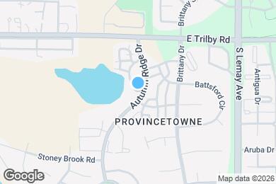 Map image of the property - 6803 Autumn Ridge Dr