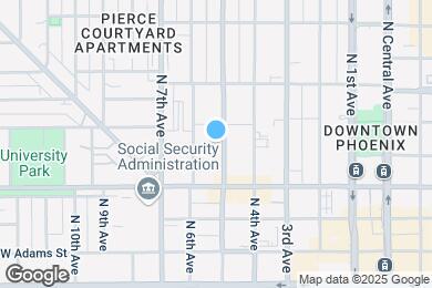Map image of the property - Ambassador West Apartments