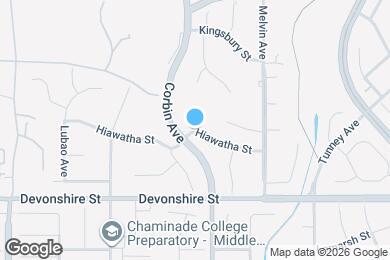 Map image of the property - 19723 Hiawatha St