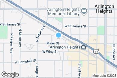 Map image of the property - 330 W Miner St