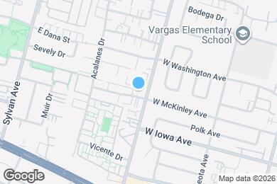 Map image of the property - 1213 W McKinley Ave