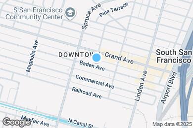 Map image of the property - 438 Baden Ave
