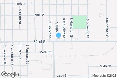 Map image of the property - 2023 Kosciuszko Ave