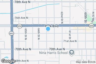 Map image of the property - 7201 63rd St N