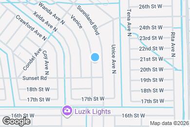 Map image of the property - 1906 Venice
