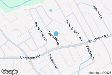 Map image of the property - 1379 Robin Hill Dr