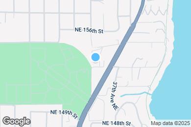 Map image of the property - 3507 NE 153rd St