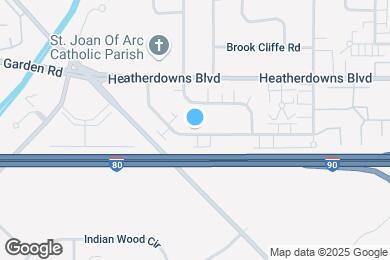 Map image of the property - 5802 Ryewyck Dr