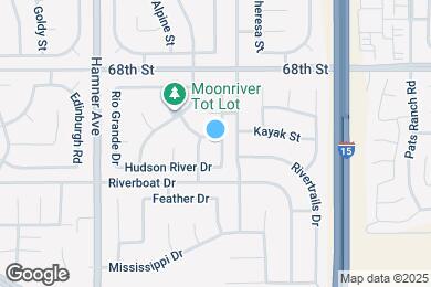 Map image of the property - 6923 Delaware River Dr